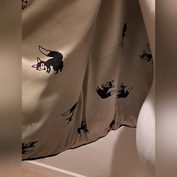 Vintage cashmere cape with fow fur trim✨️🫢🫨 - Picture 8 of 10